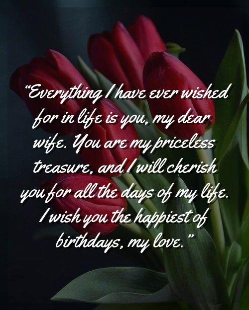 birthday quotes for my wife